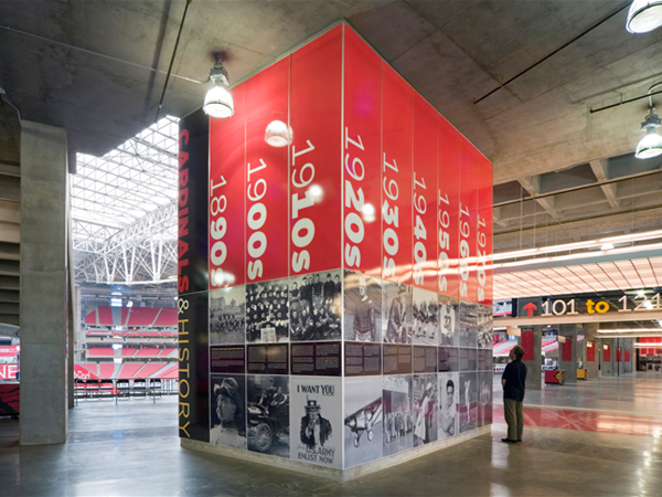 Nueva Imagen interna y externa del estadio de los Cardenales de Arizona