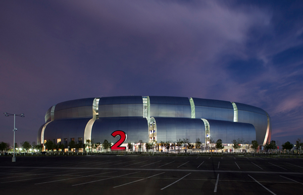Nueva Imagen interna y externa del estadio de los Cardenales de Arizona
