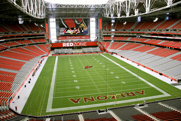 Nueva Imagen interna y externa del estadio de los Cardenales de Arizona