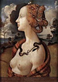 La musa, Simonetta Vespucci (1453-1476)