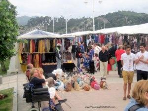 Fiestas Virgen de Guia Ribadesella: Mercadillo