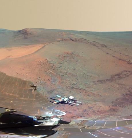 Espectacular imagenes de Marte publicadas por la NASA