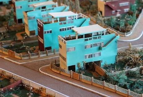 TECNNE │Arquitectura, Urbanismo, Arte y Diseño » LE CORBUSIER, MAQUETA DE CIUDAD FRUGÈS