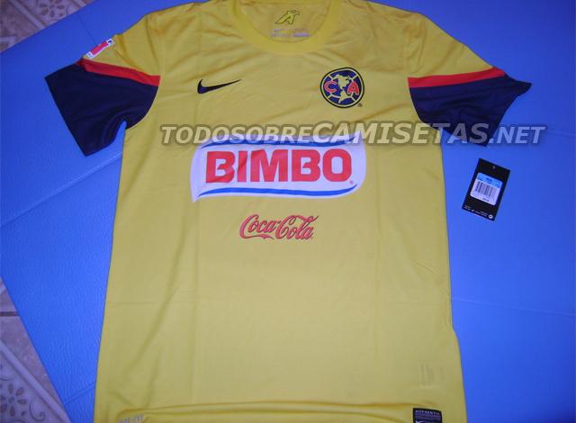Nueva camiseta Nike de las Águilas del América; 2012-2013