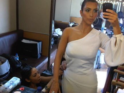 Kim Kardashian en los Emmy