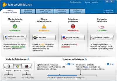 Optimiza tu PC con Tune Up Utilities 2012