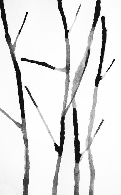 Diy: Crea tu propio cuadro, inspirado en la naturaleza, con una pajita y acuarela