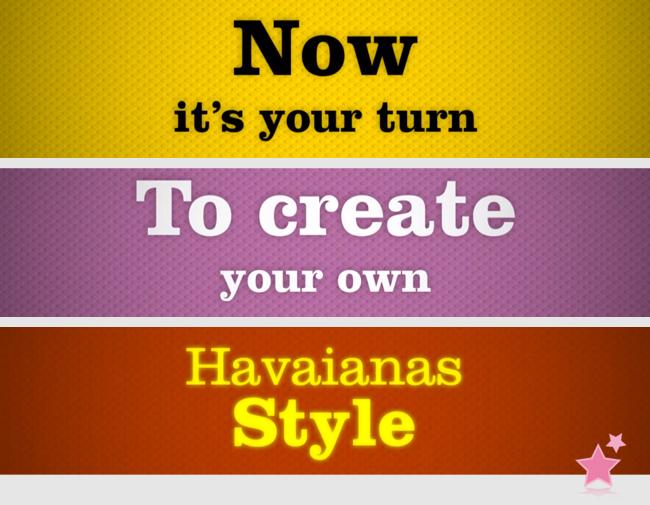 havaianas sandals spain / the game contest by bárbara crespo