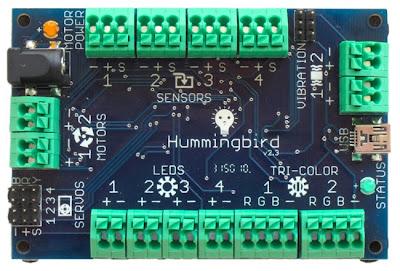 Hummingbird, niños y no tan niños podrán crear y programar sus propios robots