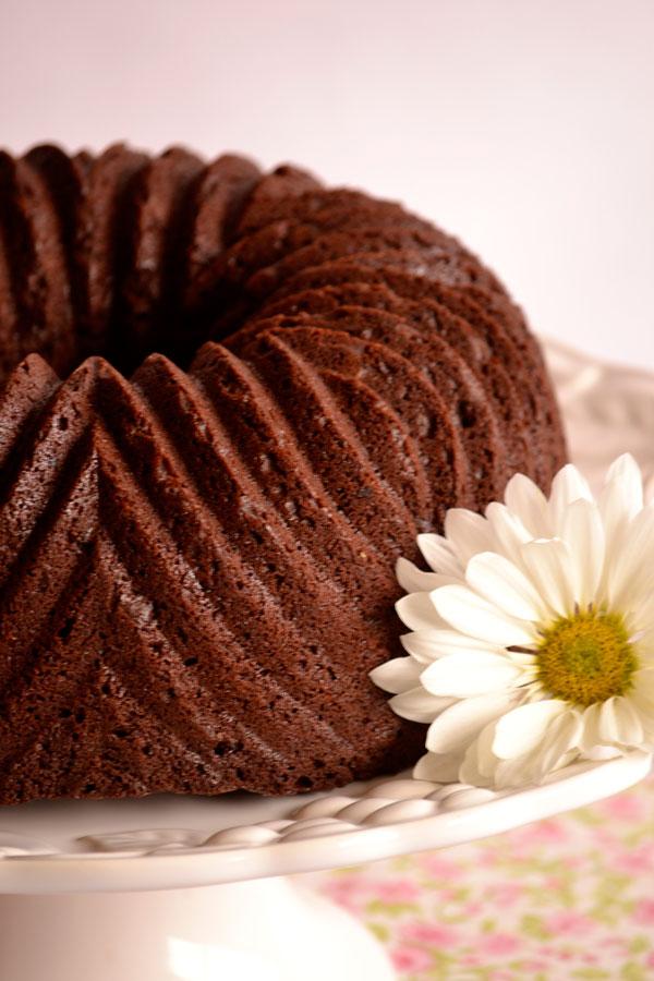 bundt cake de chocolate