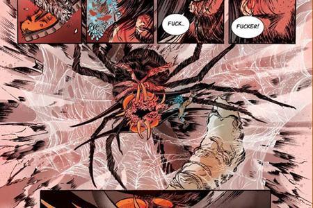 Una de las páginas de Emma Ríos en este cómic Una de las páginas de Emma Ríos en este cómic