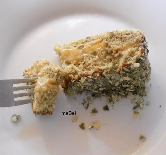 Pastel de pipas de calabaza