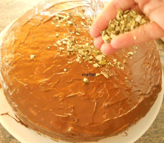 Pastel de pipas de calabaza