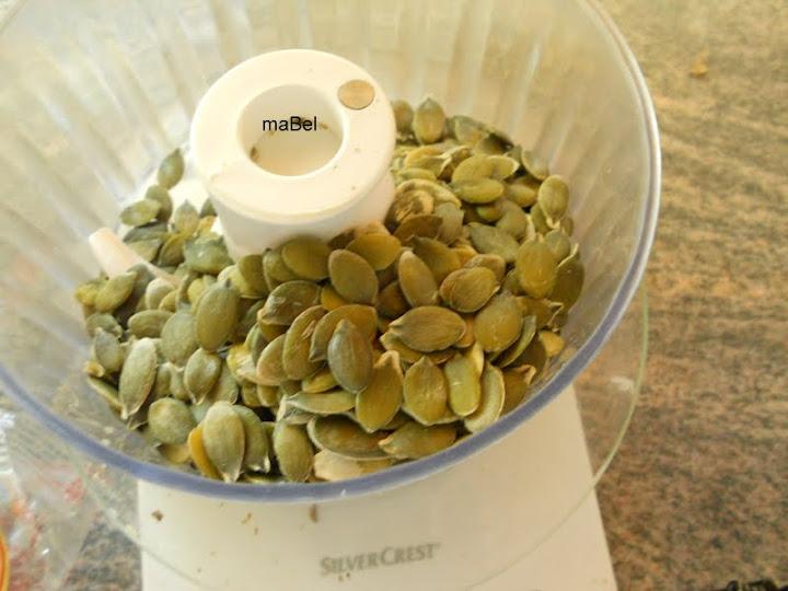 Pastel de pipas de calabaza