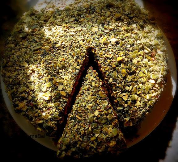 Pastel de pipas de calabaza