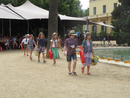 Bóboli y Condor desfilan en la pasarela 080