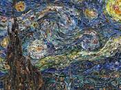 Pinturas famosas recreadas miles trozos revistas Muniz