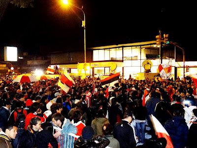 Las mejores fotos del banderazo contra Passarella