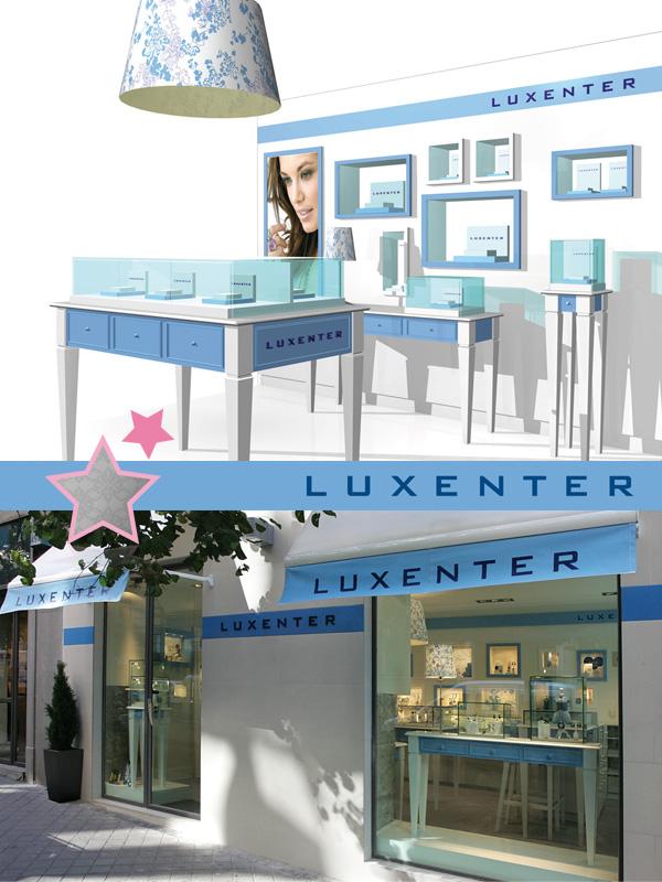 shopping tour en luxenter