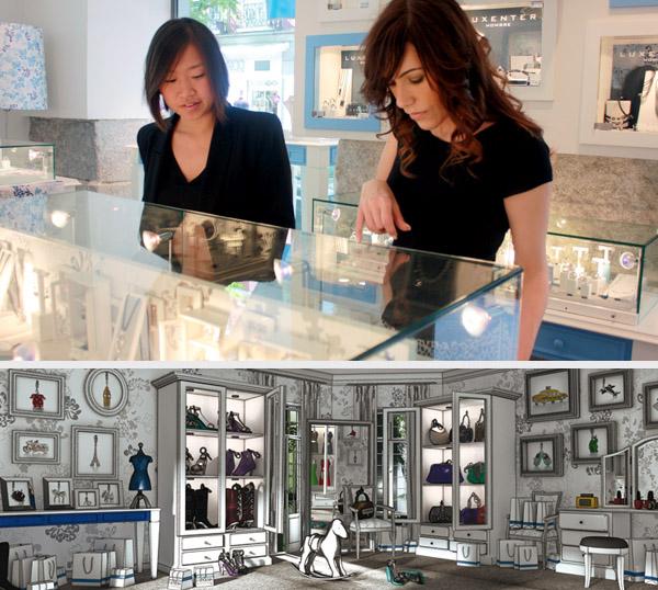 shopping tour en luxenter