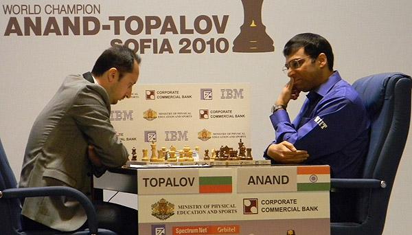 Topalov no puede con la Eslava de Anand Mundial de Sofía 2010 R5