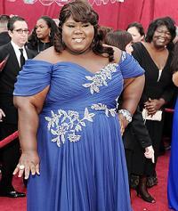 Gabourey Sidibe - muy gorda para salir en una revista