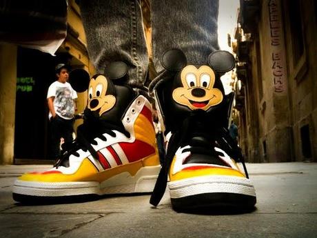 Adidas X Jeremy Scott X Mickey Mouse. Nuestra obsesión