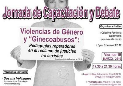 Jornada: “Violencias de Género y Ginecoabusos”