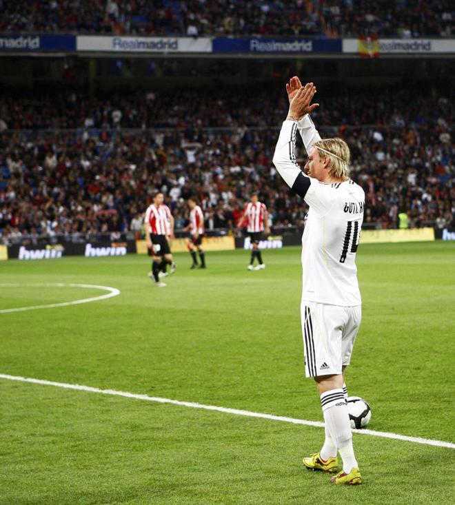 Guti cuenta para MARCA cómo vivió su último partido en el Bernabéu
