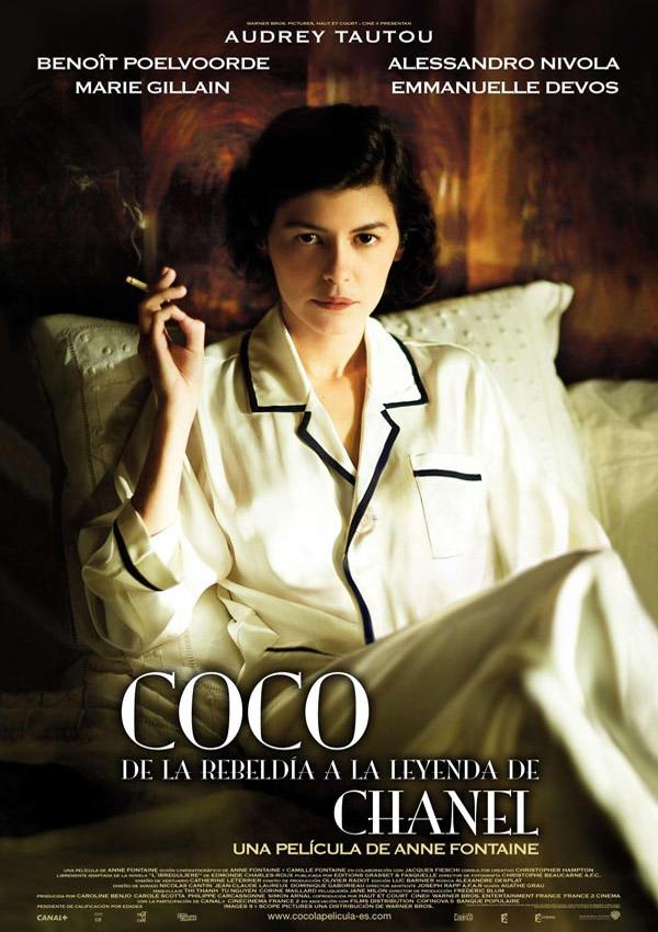 Coco, de la rebeldía a la leyendea de Chanel (Anne Fontaine, 2.009)