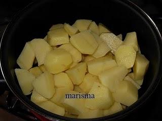 Puré de patatas casero