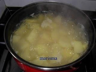 Puré de patatas casero
