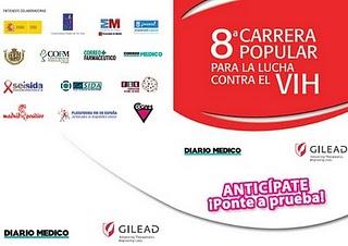 El 13-J en Madrid la 8ª Carrera Popular para la lucha contra el VIH
