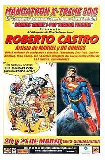Roberto Castro, lápiz bicolor en el exterior
