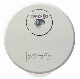 El sensor ThermoSunis de Somfy permite ahorrar energía en el hogar automáticamente