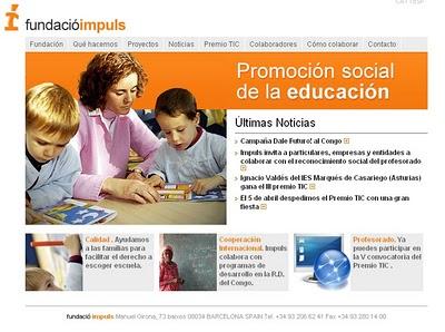 V premio Tic de Fundación Impuls a experiencias TIC en el aula