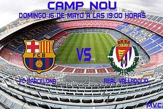 FC  BARCELONA   vs   R. VALLADOLID