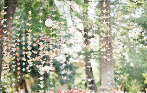 Ideas etsy: decorados y detalles de pájaros de papel