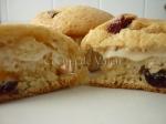 Muffins de Arándanos y nueces de macadamia rellenos de queso cema - Cocina de Valen