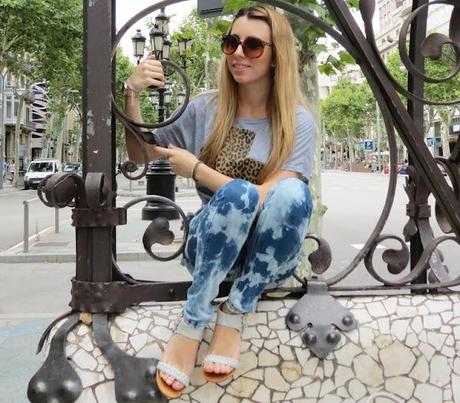 De rebajas por Passeig de Gràcia