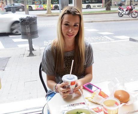 De rebajas por Passeig de Gràcia