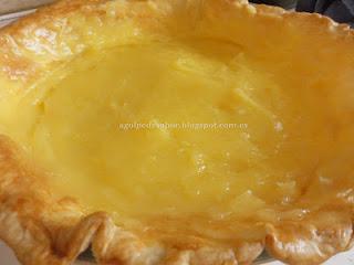 Tarta de limón y merengue