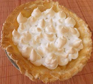 Tarta de limón y merengue