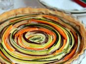 Tarta verduras horno