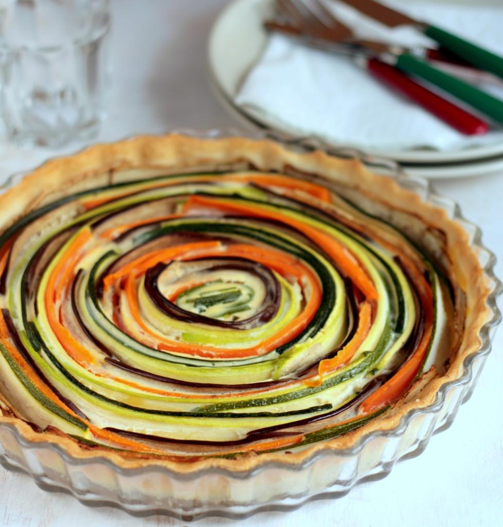 TARTA DE VERDURAS AL HORNO