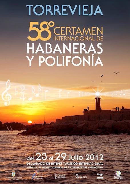 Torrevieja. LVIII Certamen Internacional de Habaneras y Polifonía de Torrevieja 2012