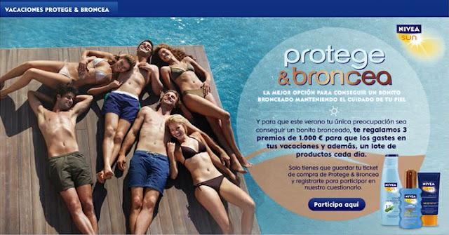 Promoción Nivea Protege & Broncea