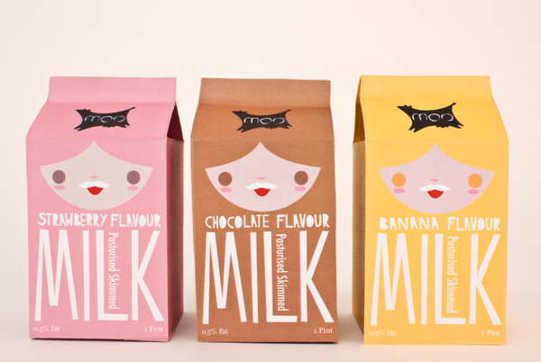 20 diseños de packaging que son la leche