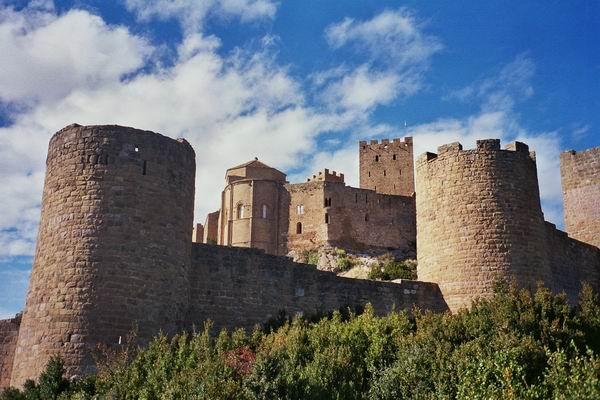 Vista general del Castillo de Loarre