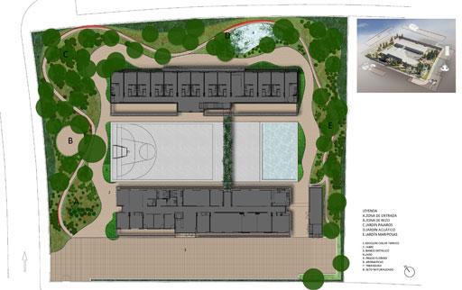 A-cero realiza el paisajismo para el centro contra la adicción de la Fundación Recal